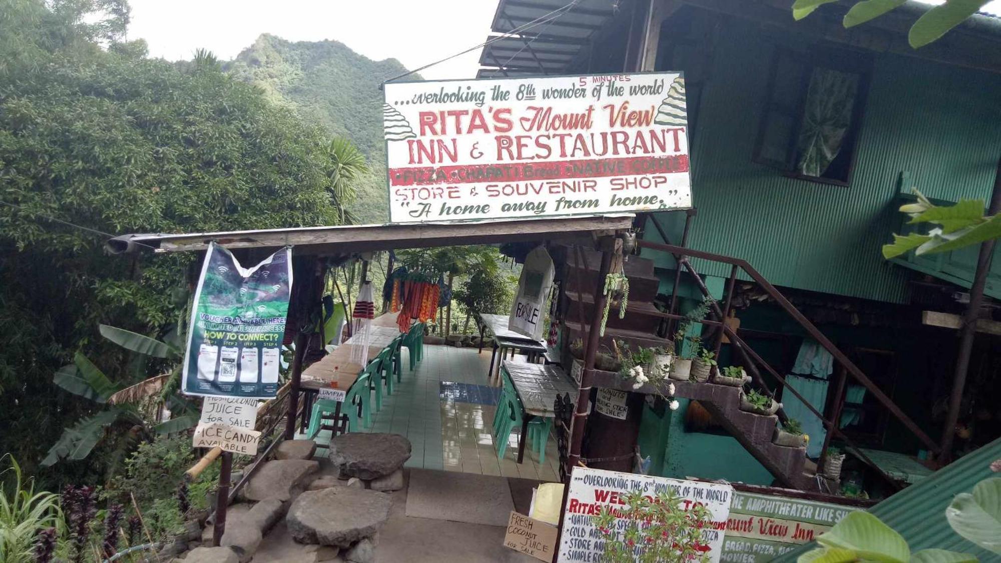Batad Rita'S Mount View Inn And Restaurant Banaue Εξωτερικό φωτογραφία